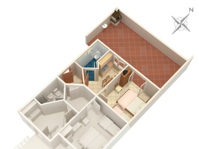 Apartment One bedroom apartment near beach Duće, Omiš A-5275-b - Outdoor photo 22