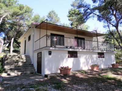 Holiday house Two bedroom house with terrace and sea view Sumartin, Brač K-12047 in Sumartin - Holiday house