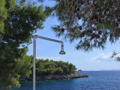 Apartment One bedroom apartment near beach Gršćica, Korčula A-9228-b - Outdoor photo 7
