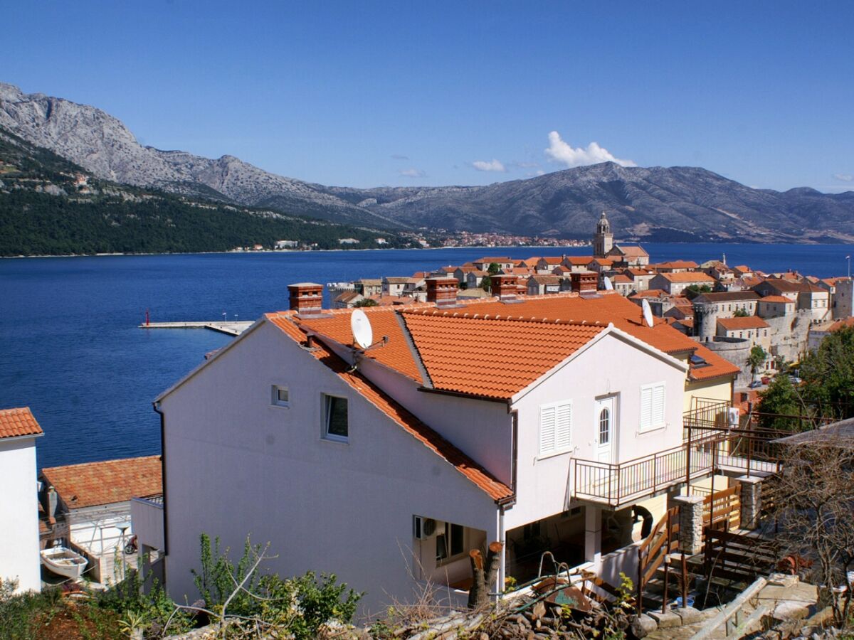 Apartment Two bedroom apartment with terrace and sea view Korčula A-4349-e - Outdoor photo 2
