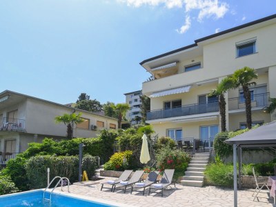 Apartment Two bedroom apartment with terrace and sea view Opatija - Volosko, Opatija A-15071-a - Outdoor photo 2