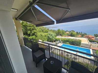 Apartment Two bedroom apartment with terrace and sea view Opatija - Volosko, Opatija A-15071-a - Outdoor photo 40