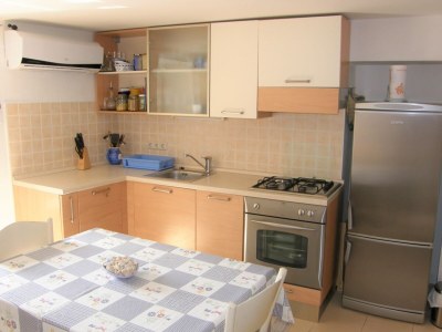 Apartment One bedroom apartment with terrace and sea view Baška, Krk A-19190-a - Outdoor photo 5