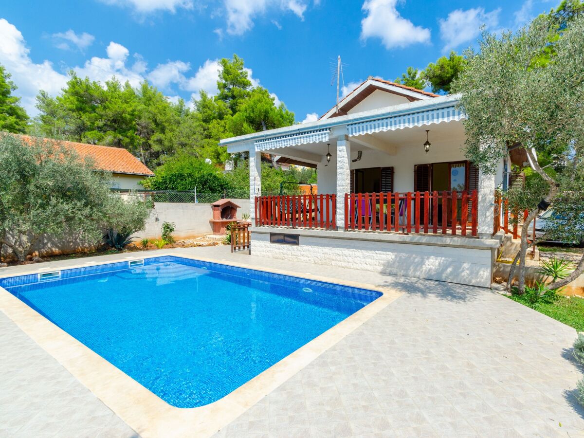 Holiday house Two bedroom house with terrace and sea view Cove Gradina, Korčula K-19317