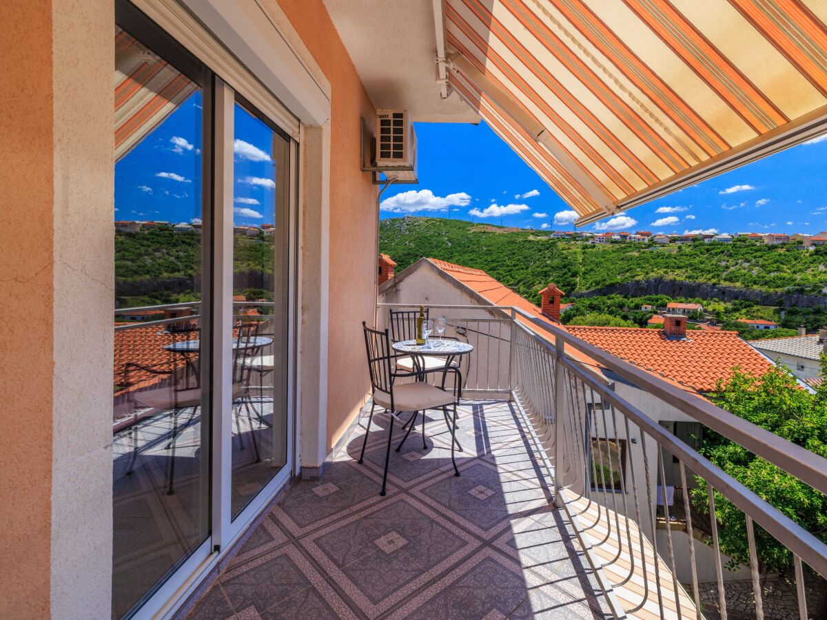 Holiday room with balcony and sea view Senj S-5569-a