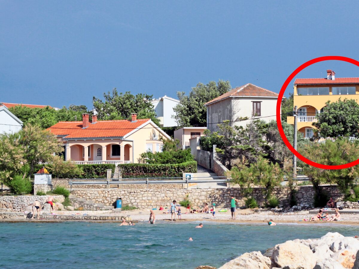 Apartment One bedroom apartment with balcony Vinjerac, Zadar A-5824-d