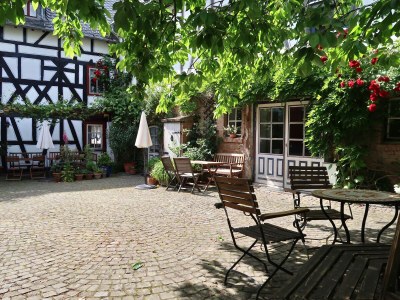 Holiday apartment "WaldrebenNest" im Fachwerkhof - Outdoor photo 4