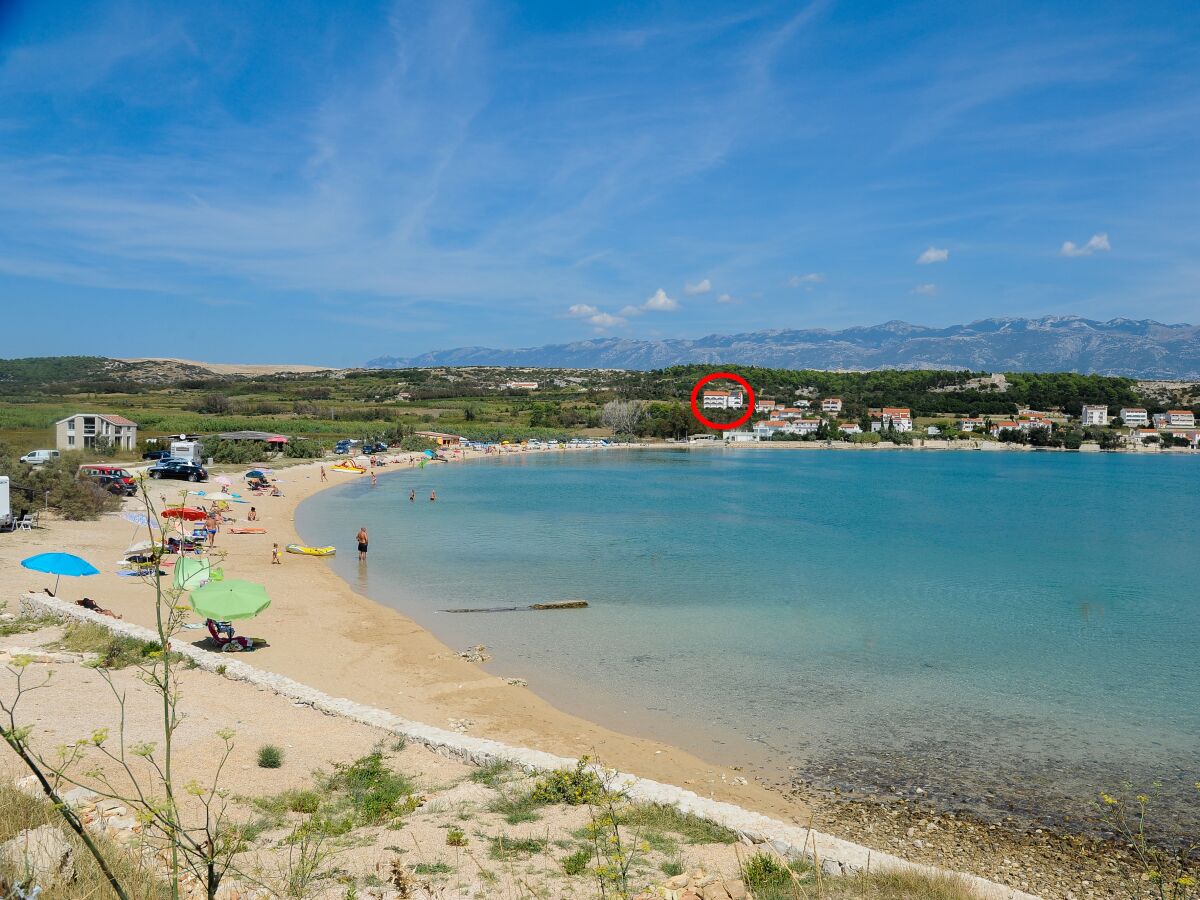 Apartment One bedroom apartment with terrace and sea view Caska, Pag A-4109-c - Outdoor photo 3