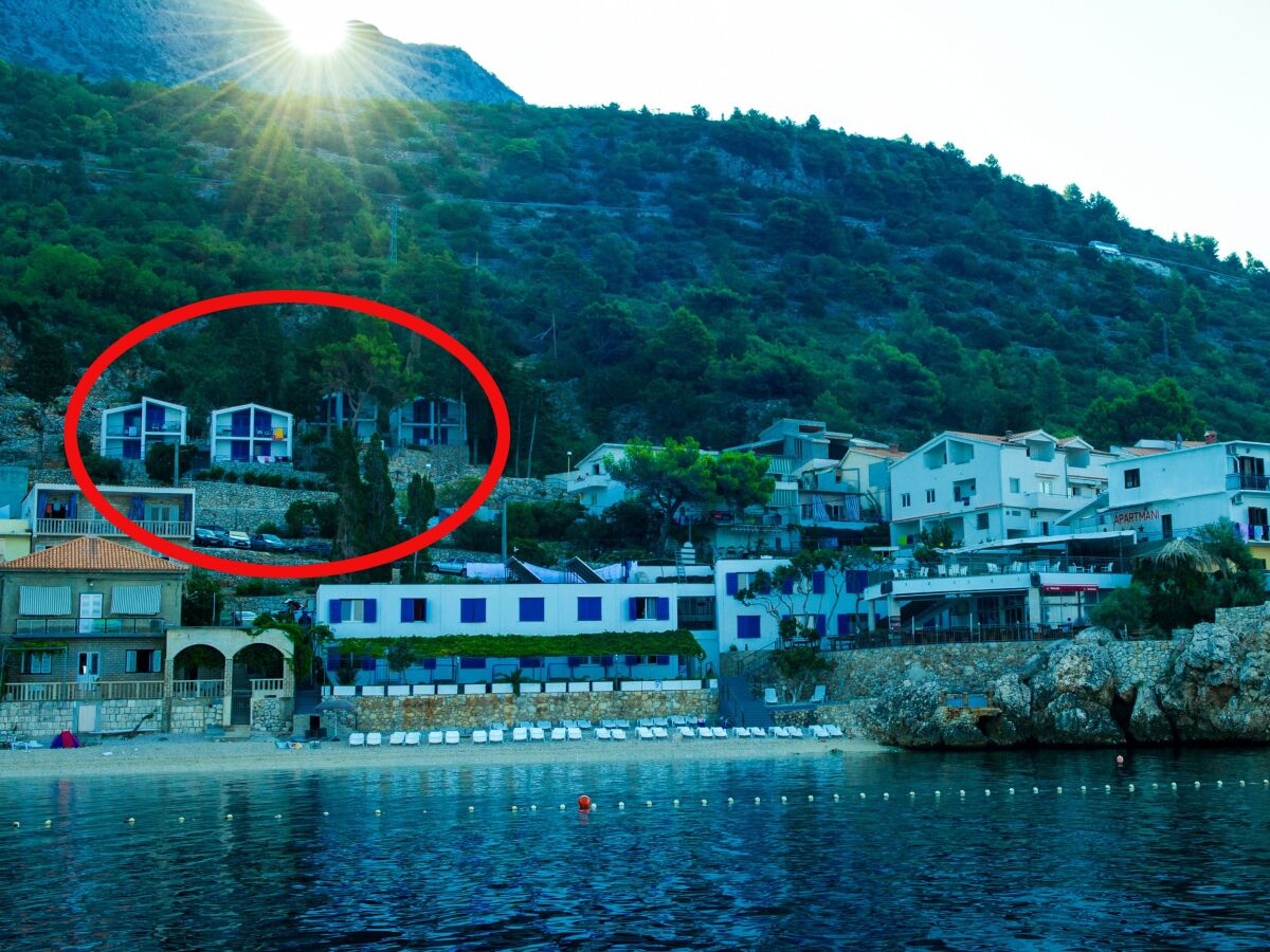 Apartment Studio flat with balcony and sea view Drašnice, Makarska AS-3330-k