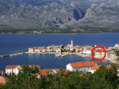Apartment One bedroom apartment with air-conditioning Vinjerac, Zadar A-3093-g - Outdoor photo 2