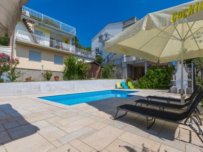 Apartment One bedroom apartment with terrace and sea view Dramalj, Crikvenica A-5551-d - Outdoor photo 16