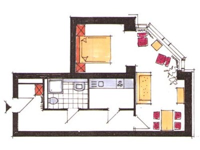 Holiday apartment "Universität" in the Wintergartenhochhaus building. - Document photo 15