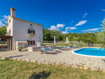 Holiday house Rustic Vacation Home HARMONIE with private pool and large garden - Outdoor photo 6