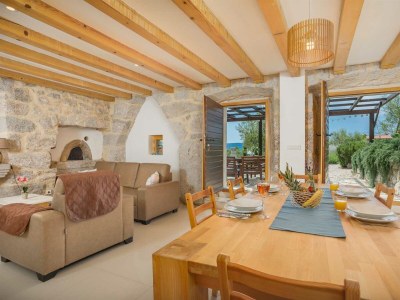 Holiday house Rustic Vacation Home HARMONIE with private pool and large garden - Features photo 22