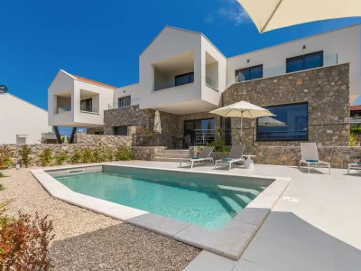 Holiday house Villa VERENA with heated pool in Brzac - Holiday house