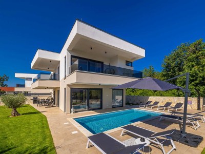 Holiday house Holiday house OLIVE BLUE with private pool in Omišalj - Holiday house