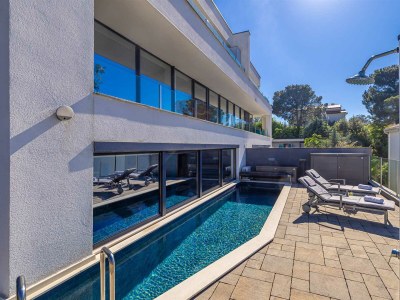 Apartment Holiday apartment AQUAVISTA with private pool in Malinska - Apartment
