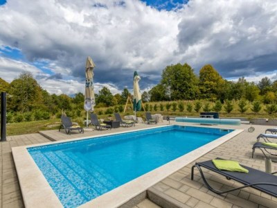 Holiday house Four Bedroom Holiday House Mali Raj with Pool - Outdoor photo 30
