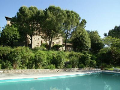 Apartment Countryside retreat with pool, Mantignana - Outdoor photo 6