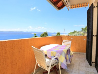 Apartment Studio flat with balcony and sea view Marušići, Omiš AS-1024-a in Marusici - Apartment