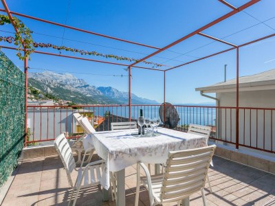 Apartment Three bedroom apartment with terrace and sea view Pisak, Omiš A-18141-b - Outdoor photo 38