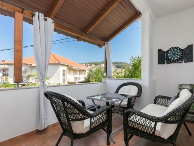 Apartment One bedroom apartment with terrace and sea view Okrug Gornji, Čiovo A-23007-b - Outdoor photo 19