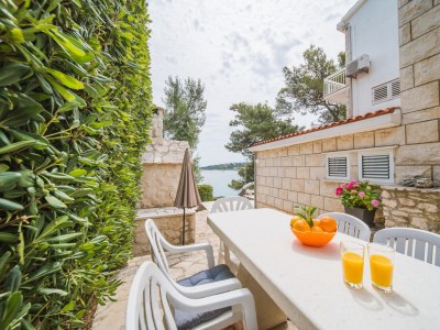 Apartment Two bedroom apartment near beach Lumbarda, Korčula A-135-b - Outdoor photo 9