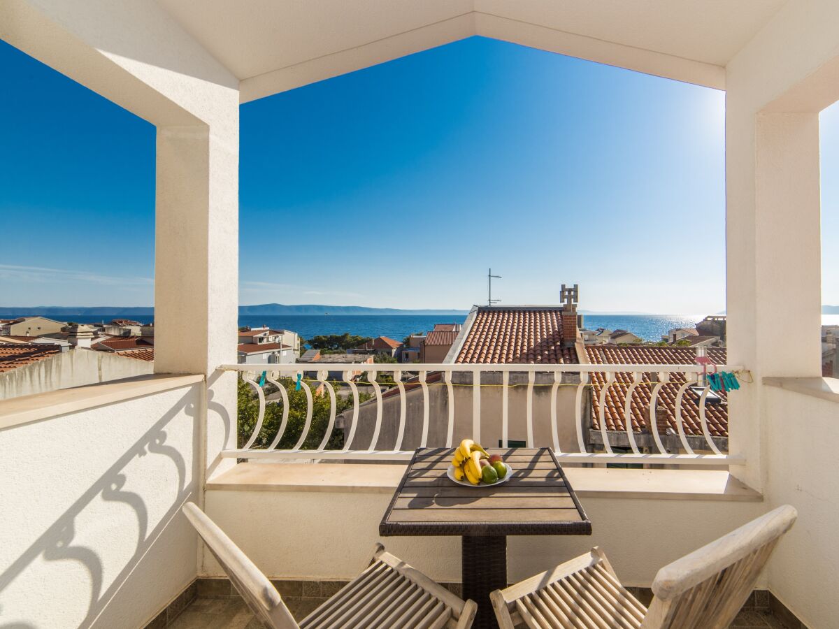 Apartment Studio flat with terrace and sea view Tučepi, Makarska AS-22384-a