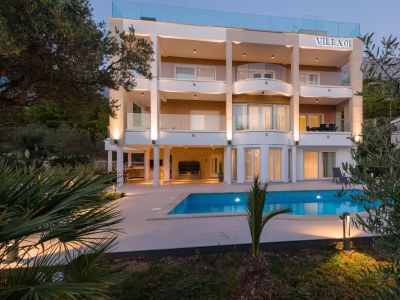 Apartment Two bedroom apartment with terrace Promajna, Makarska A-19144-d - Outdoor photo 7