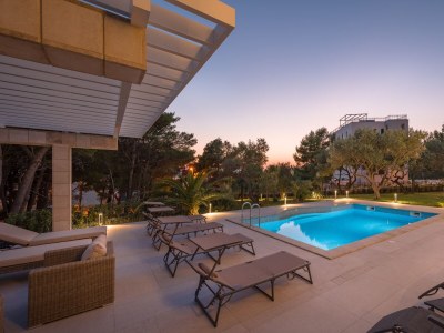Apartment Two bedroom apartment with terrace Promajna, Makarska A-19144-d - Outdoor photo 11