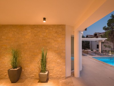 Apartment Two bedroom apartment with terrace Promajna, Makarska A-19144-d - Outdoor photo 16