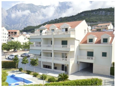 Apartment One bedroom apartment with terrace Promajna, Makarska A-17160-a - Outdoor photo 2