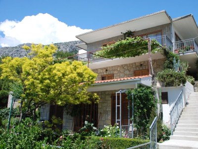 Apartment Studio flat with terrace Brela, Makarska AS-20778-a - Outdoor photo 2