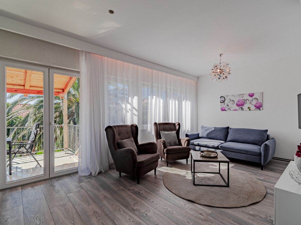 Apartment One bedroom apartment with terrace and sea view Orebić, Pelješac A-646-a
