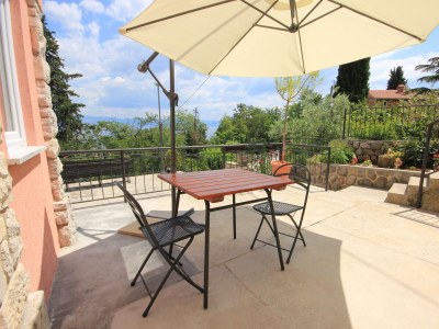 Apartment One bedroom apartment with terrace and sea view Medveja, Opatija A-2305-c in Lovran - Apartment