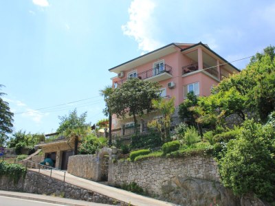 Holiday room with terrace and sea view Medveja, Opatija S-2305-b - Outdoor photo 7