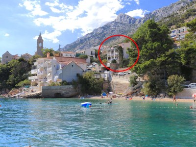 Apartment One bedroom apartment near beach Pisak, Omiš A-1067-b - Outdoor photo 2