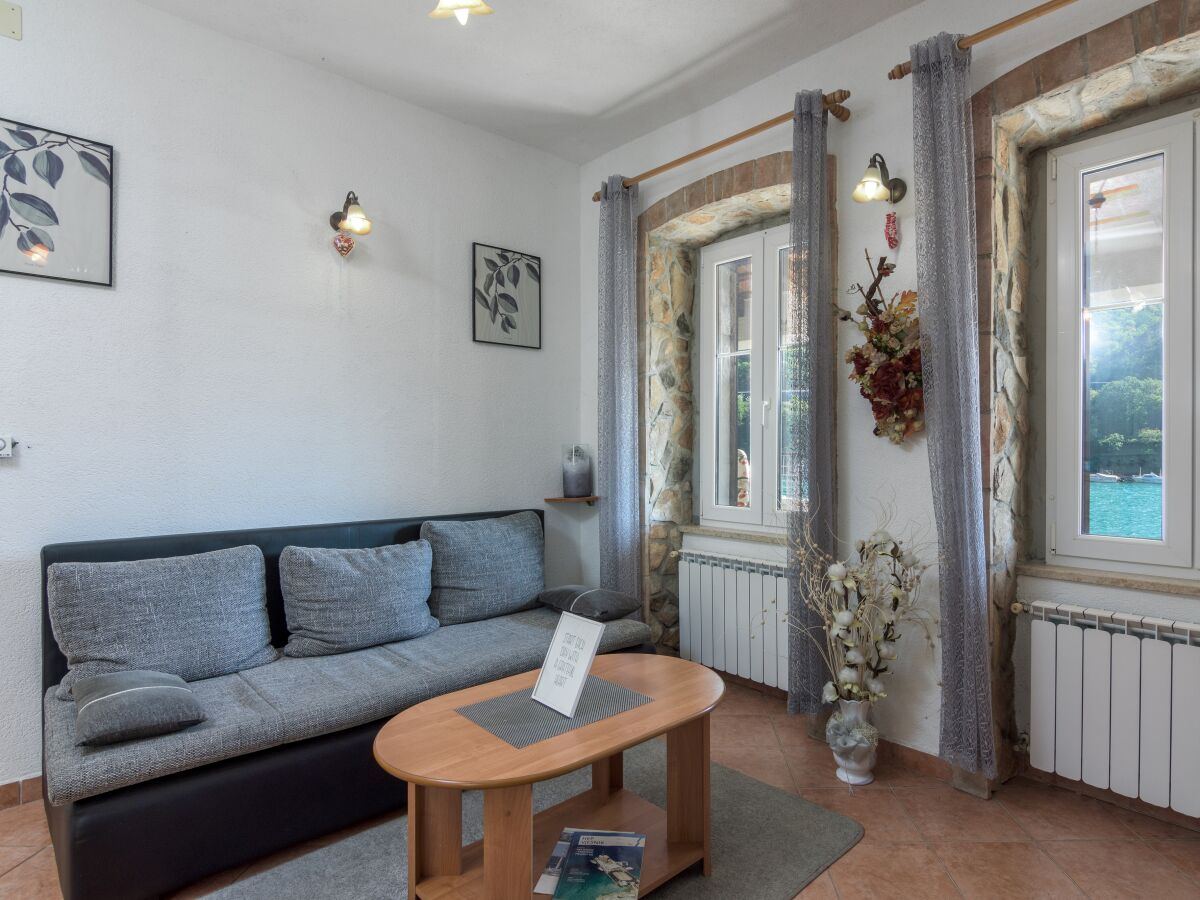 Holiday house Two bedroom house with terrace and sea view Plomin Luka, Labin K-7466