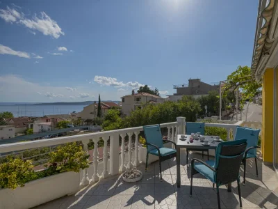Apartment Two bedroom apartment with terrace and sea view Baška Voda, Makarska A-21609-a - Outdoor photo 18