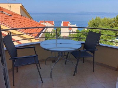 Apartment One bedroom apartment with balcony and sea view Tučepi, Makarska A-24643-c in Tučepi - Apartment