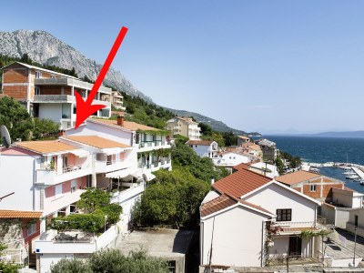 Apartment One bedroom apartment with terrace and sea view Podgora, Makarska A-2714-b in Podgora - Apartment