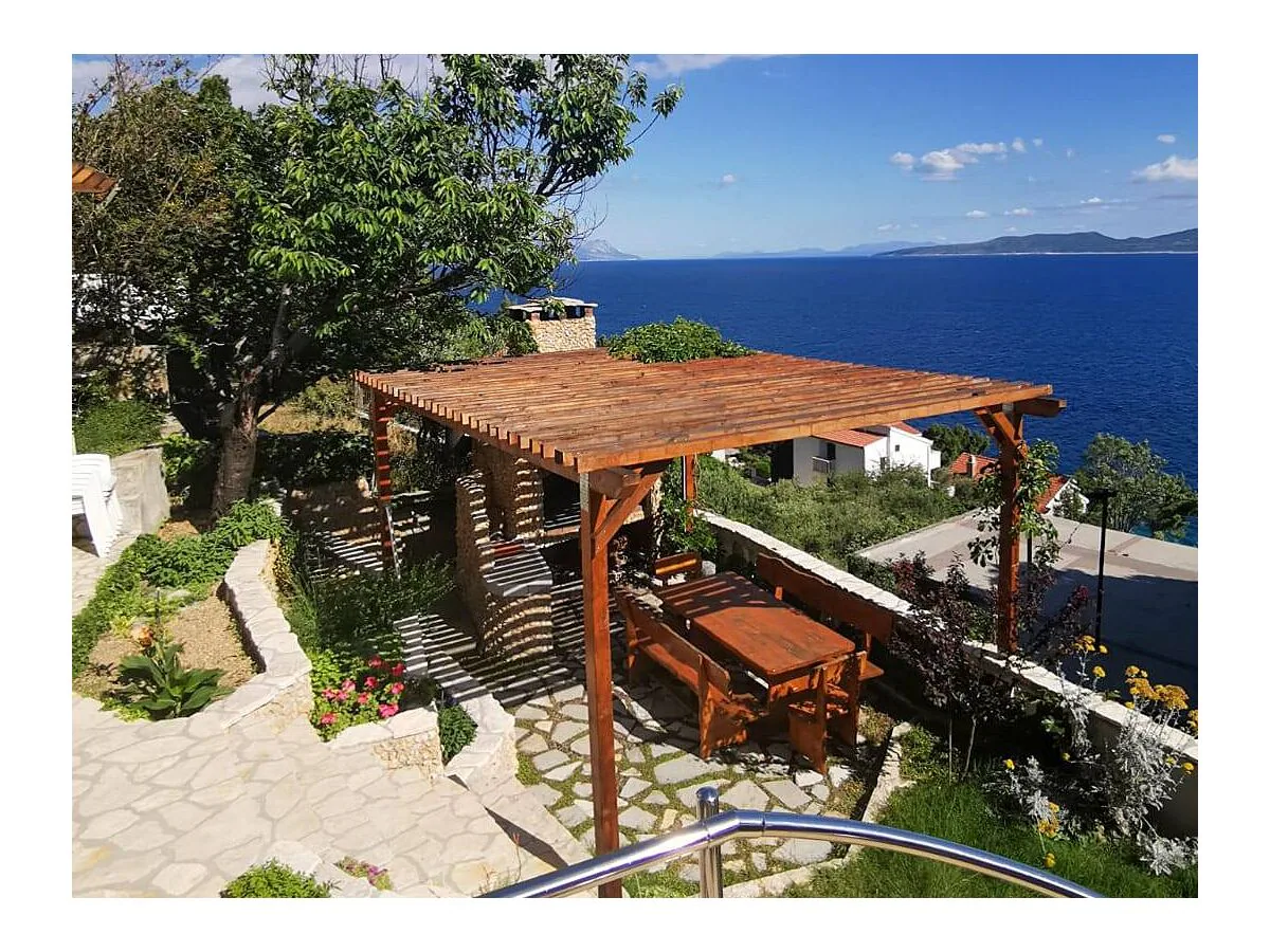 Apartment Two bedroom apartment with terrace and sea view Mimice, Omiš A-14230-b