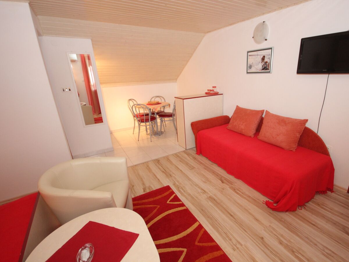 Apartment Studio flat with balcony and sea view Vis AS-2476-c