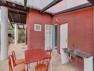 Apartment One bedroom apartment with terrace and sea view Nerezine, Lošinj A-2516-a - Outdoor photo 9