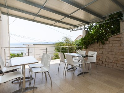 Apartment Two bedroom apartment with terrace and sea view Duće, Omiš A-2992-b - Outdoor photo 5