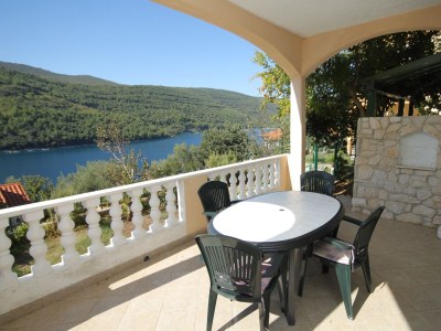 Apartment One bedroom apartment with terrace and sea view Duga Luka (Prtlog), Labin A-3025-b in Labin - Apartment
