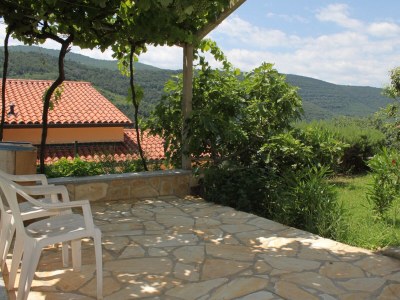 Apartment One bedroom apartment with terrace and sea view Duga Luka (Prtlog), Labin A-3025-c - Outdoor photo 6