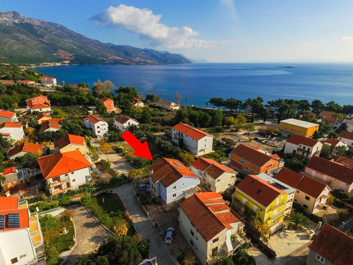 Apartment One bedroom apartment with terrace and sea view Orebić, Pelješac A-643-b