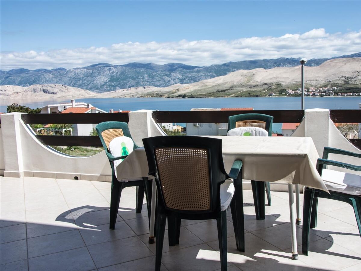 Apartment One bedroom apartment with terrace and sea view Pag A-6316-c