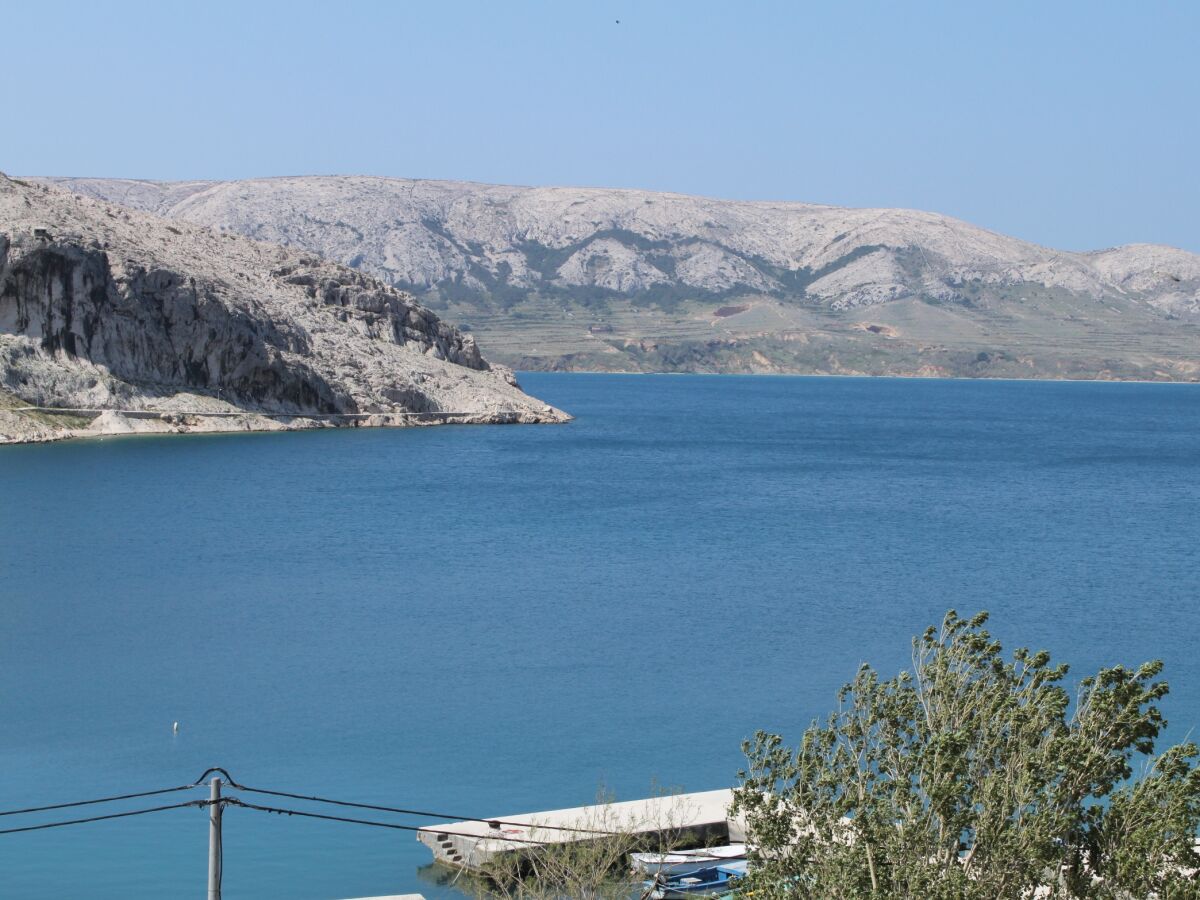 Apartment One bedroom apartment with terrace and sea view Metajna, Pag A-6336-a